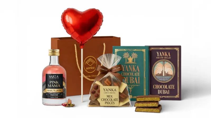 דובאי לאב שאסיס: מתנה רומנטית פרימיום עם שוקולד