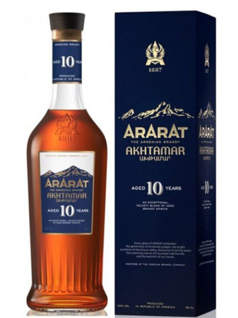 Cognac Ararat 10 X.O - Aged Armenian Brandy