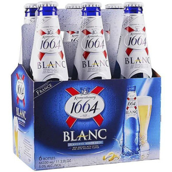 Blanc Beer 1664: Premium French Lager