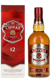 Chivas Regal 12-Year Blended Scotch Whisky: Smooth & Rich
