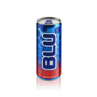 Blue energy drink