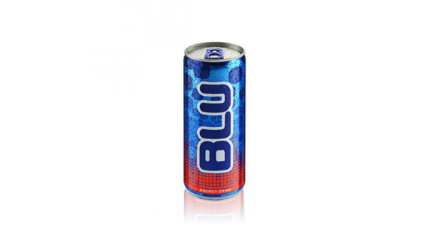 Blue energy drink