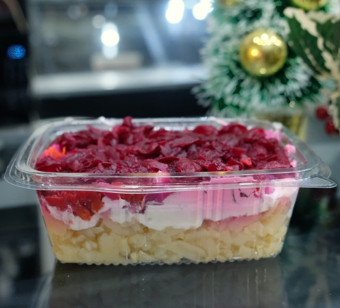 Salade Hareng sous un Manteau de Fourrure