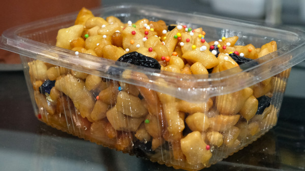 Chak-chak: Traditional Sweet Dish with Honey Syrup