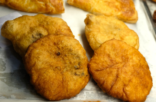 Belyashi with Meat Filling