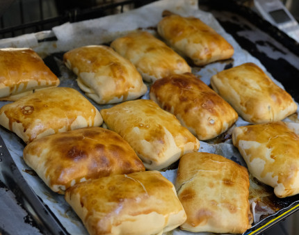 Delicious Samsa with Pumpkin Pastry