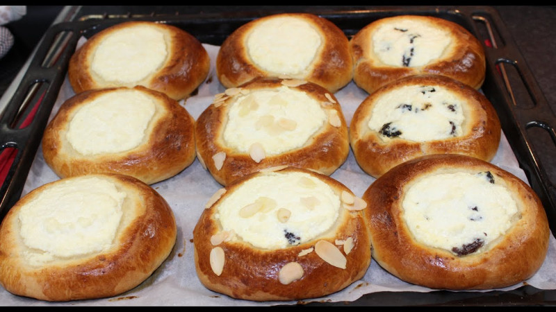 Vatrushki au fromage blanc