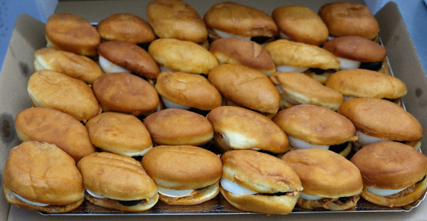 Fricassée – Tuna, Matbucha, Boiled Egg, and Olive